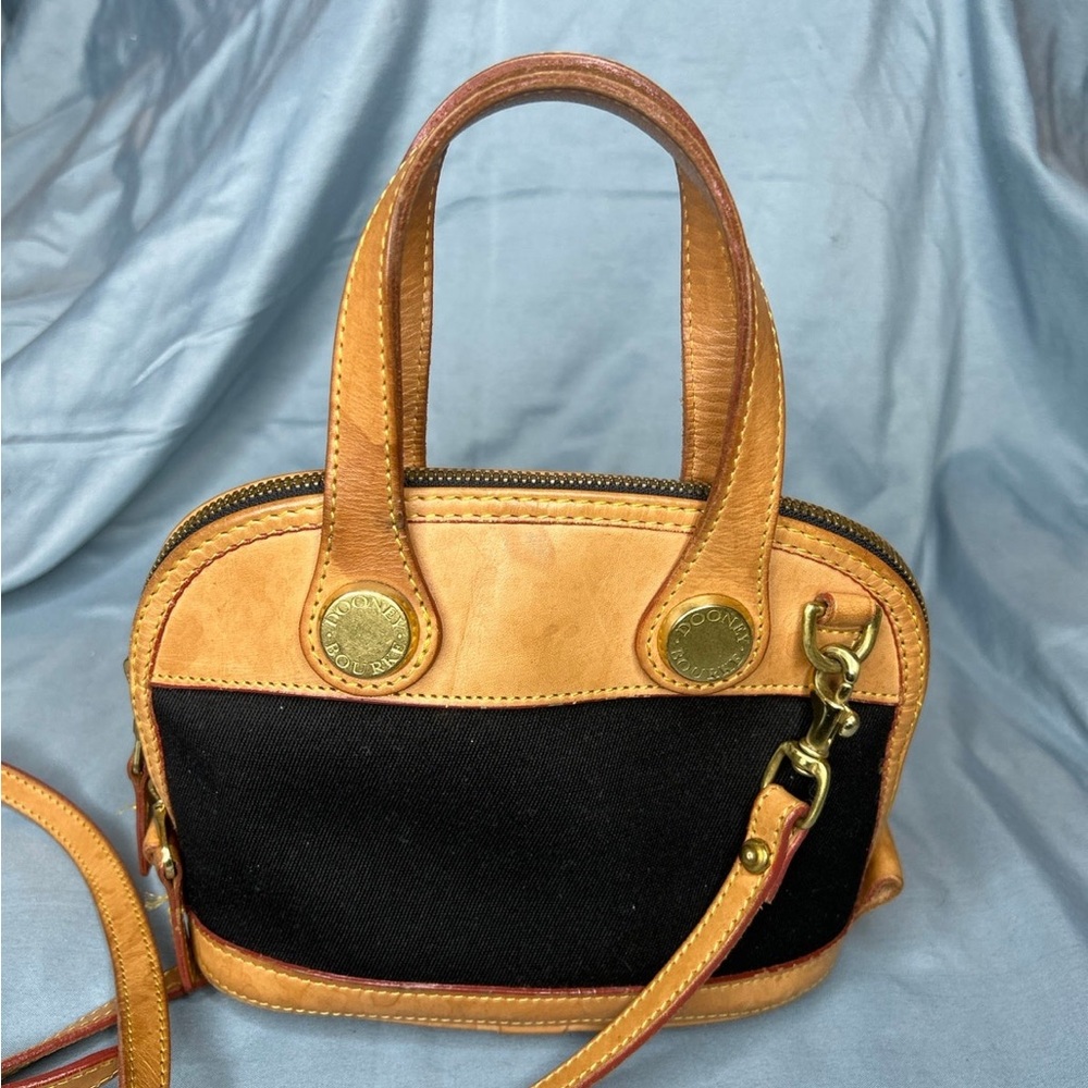 DOONEY & BOURKE Vintage Black Cabriolet Purse